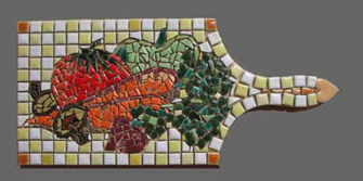 Vegetable Board Mosaic