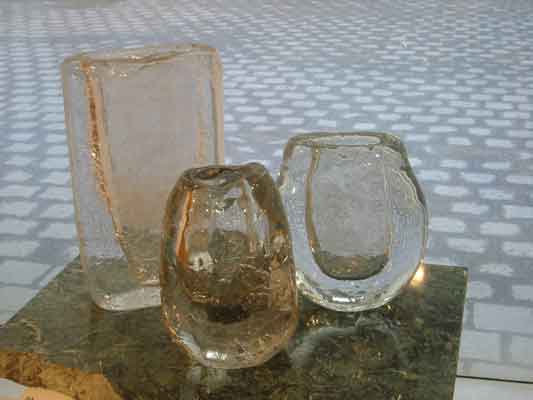 Three Glass Vessels
